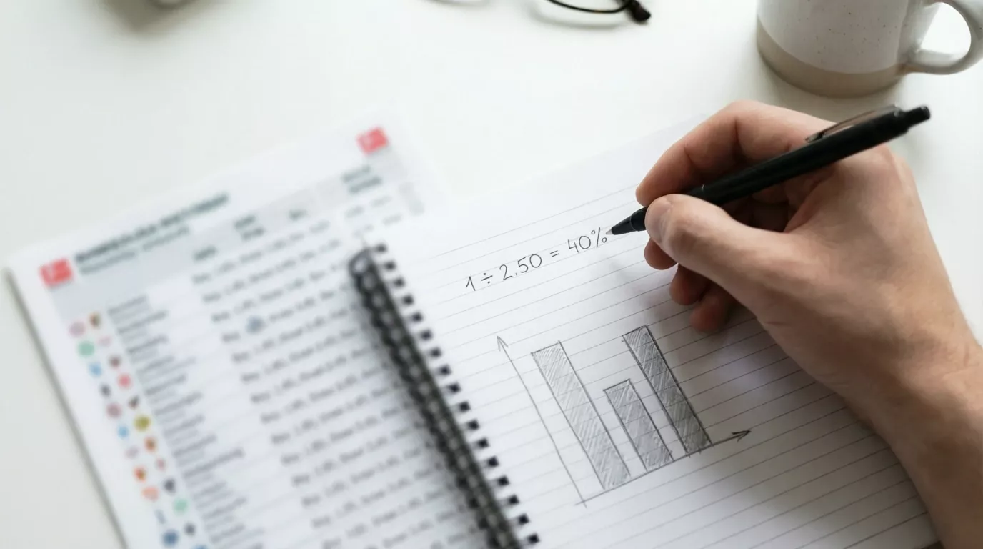 Bundesliga Quoten in Wahrscheinlichkeiten umrechnen – Formeln und Beispiele