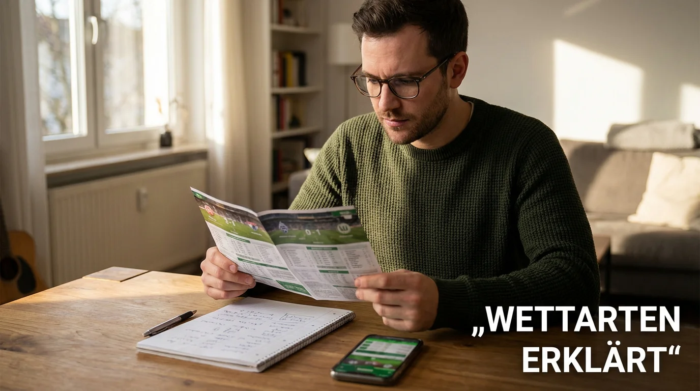 Bundesliga Wettarten erklärt – Übersicht aller Wettmärkte