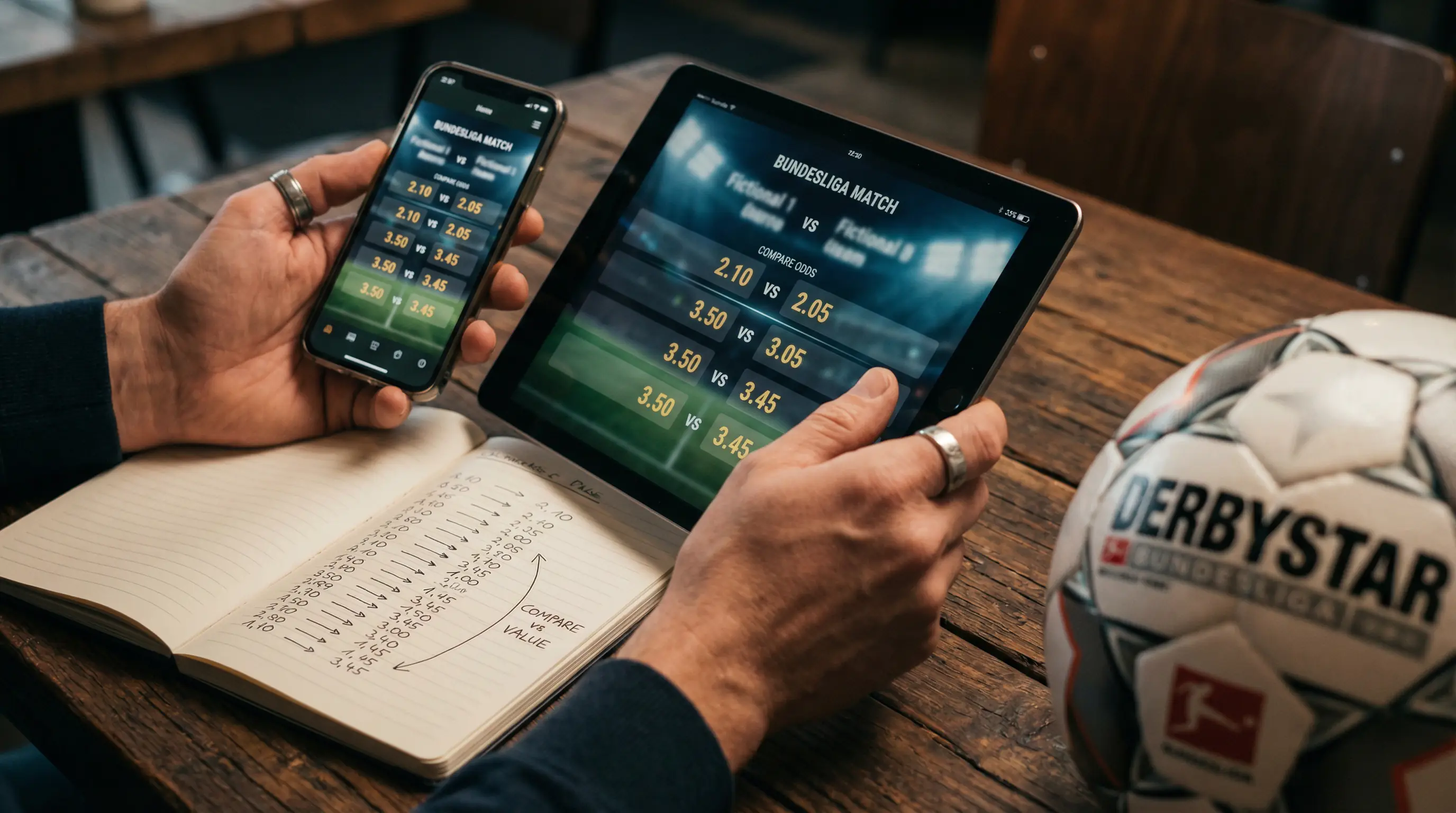 Quotenvergleich Bundesliga – Beste Quoten bei verschiedenen Buchmachern finden